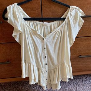 Sweet ruffle top